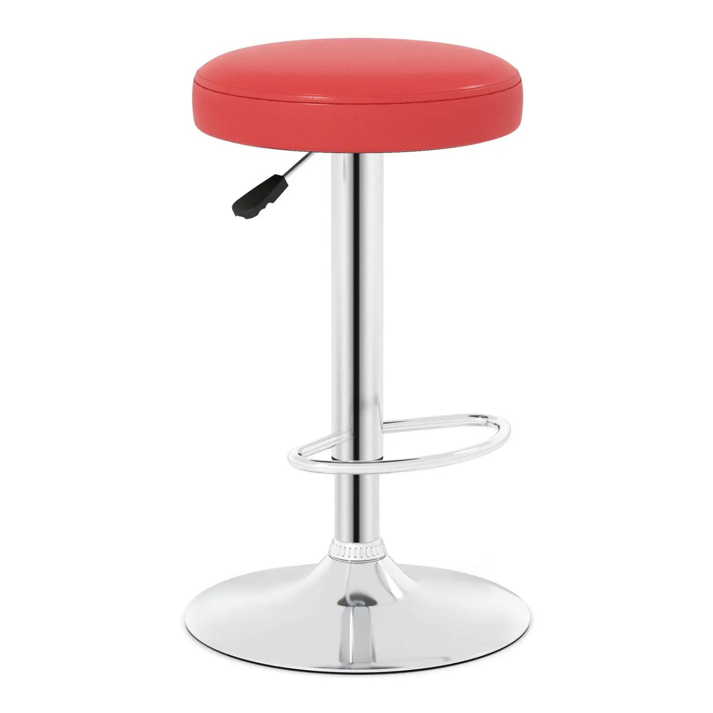 Adjustable Swivel Bar Stool with Footrest, 400 lbs Capacity by DirectDeals