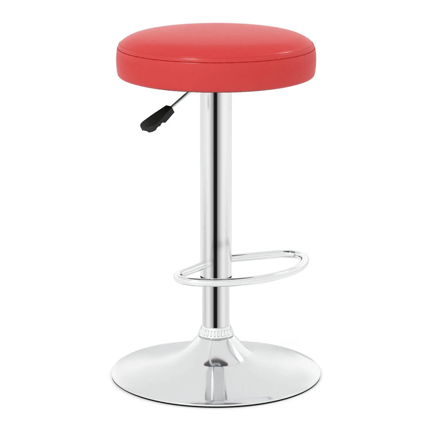Adjustable Swivel Bar Stool with Footrest, 400 lbs Capacity by DirectDeals