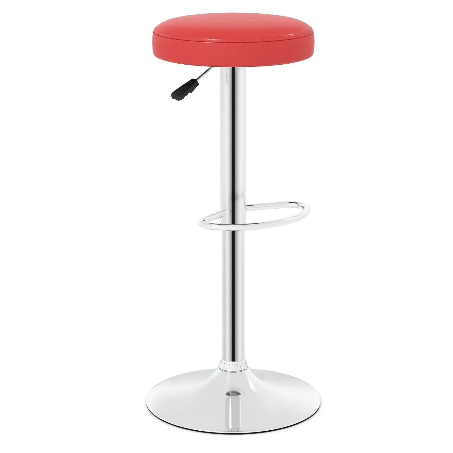 Adjustable Swivel Bar Stool with Footrest, 400 lbs Capacity by DirectDeals