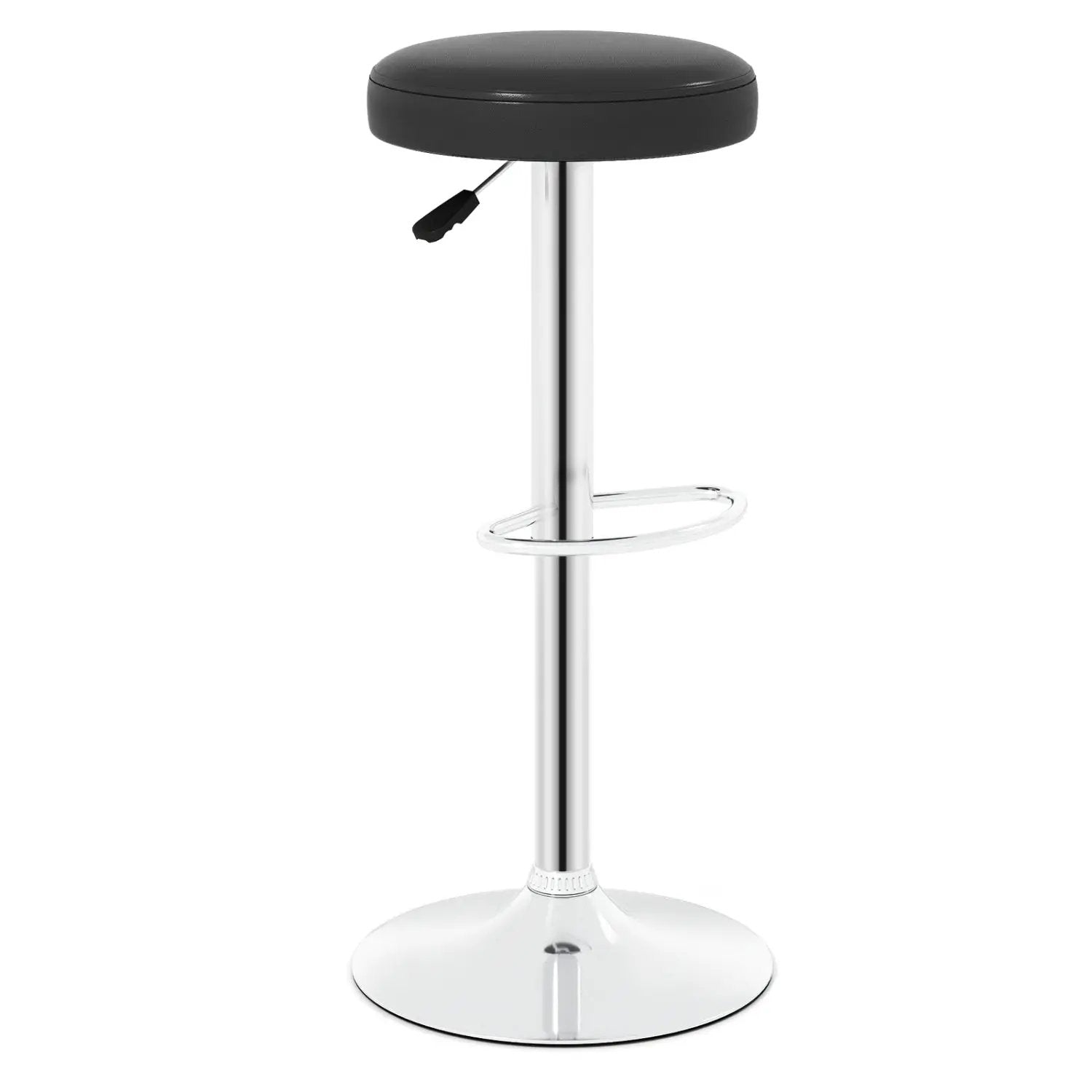 Adjustable Swivel Bar Stool with Footrest, 400 lbs Capacity by DirectDeals