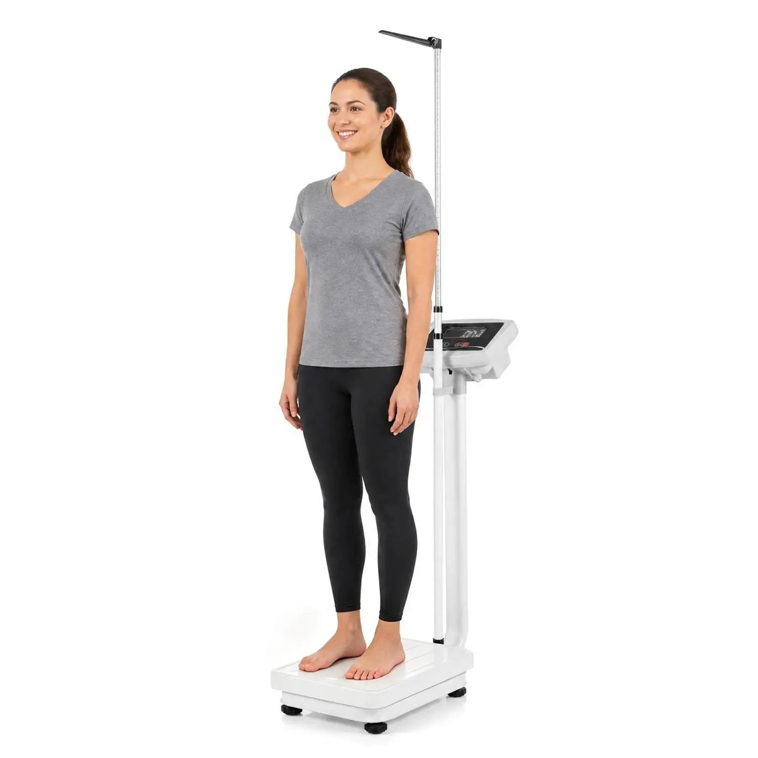 Digital Height and Weight Scale with LED Display 400 lbs by DirectDeals