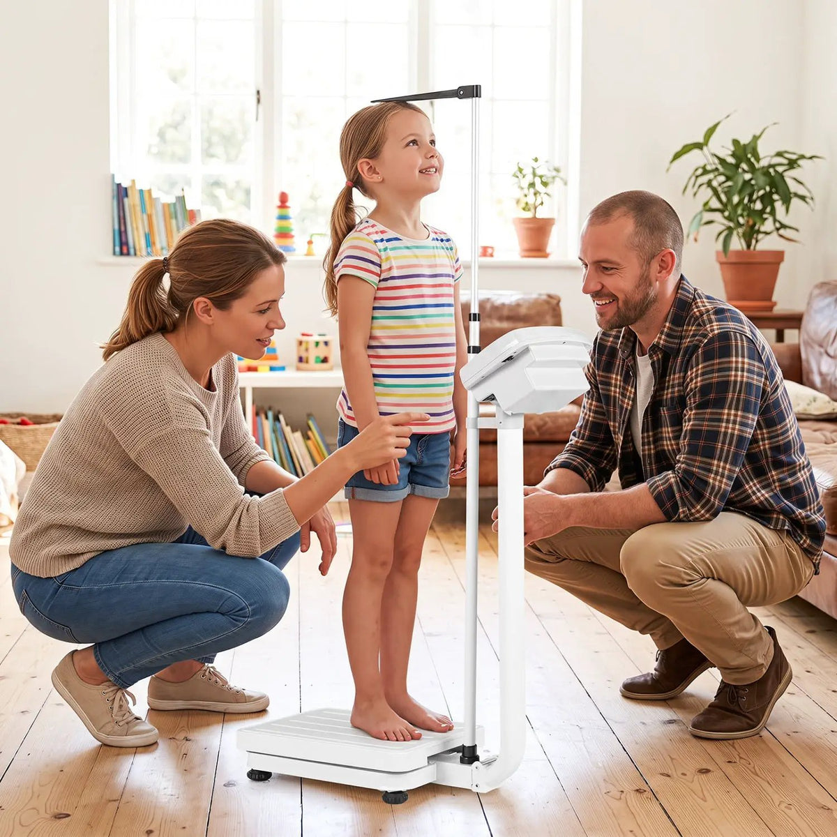 Digital Height and Weight Scale with LED Display 400 lbs by DirectDeals