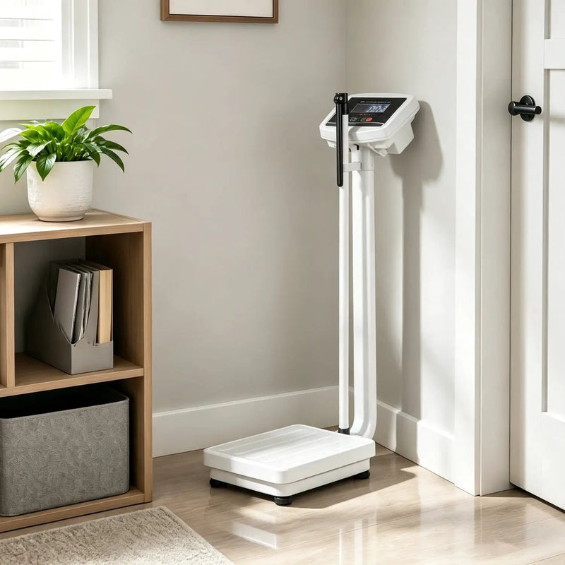 Digital Height and Weight Scale with LED Display 400 lbs by DirectDeals