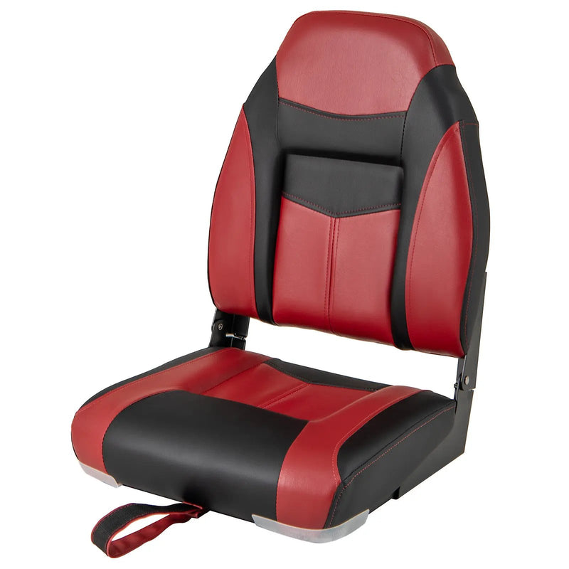 High Back Folding Boat Seat Set with Sponge Cushion-1 Piece by DirectDeals