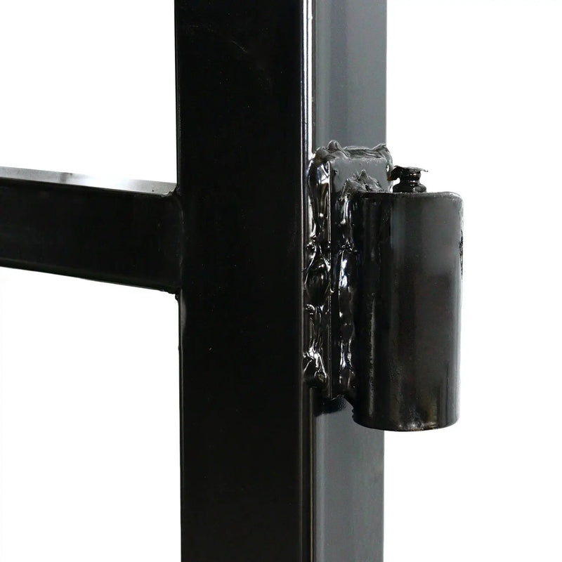 20x8 ft Steel Dual Swing Driveway Gate with Wider Goalposts by Chery Industrial