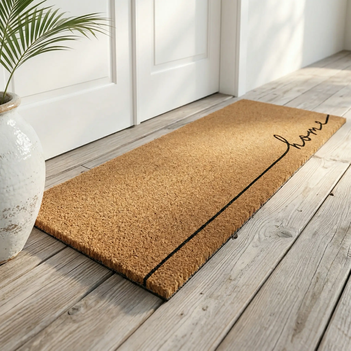 Home Line Art Coir Doormat, photo 8 of 16