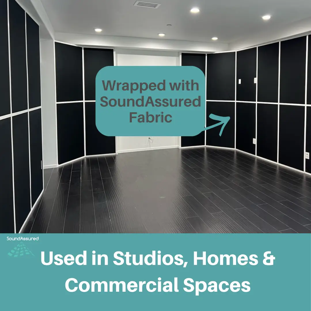 TruWeave™ Acoustic Fabric by SoundAssured - Single Layer (100% Acoustically Transparent) by SoundAssured