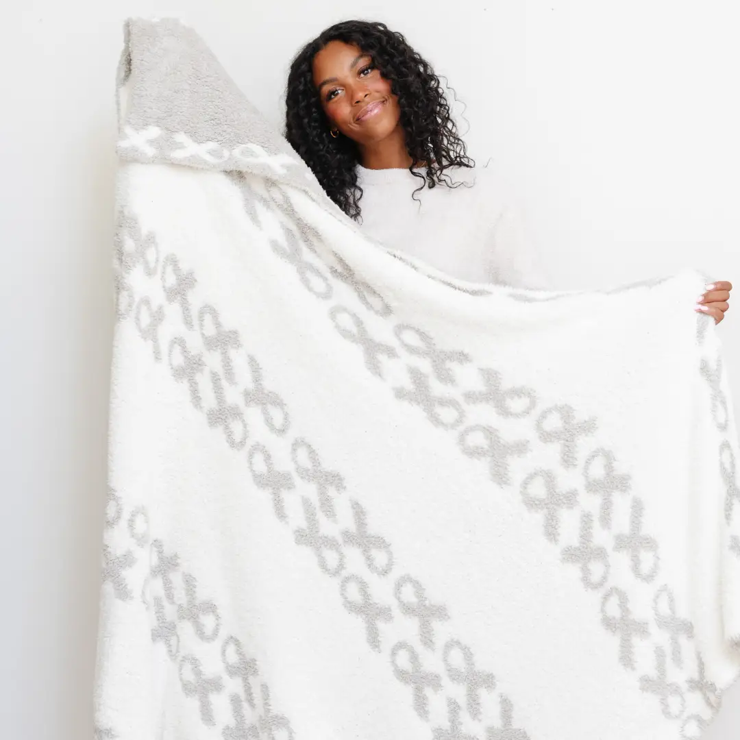 Double-Layer Bamboni XL Bamboo Rayon Throw Blanket by HouseOfZazla