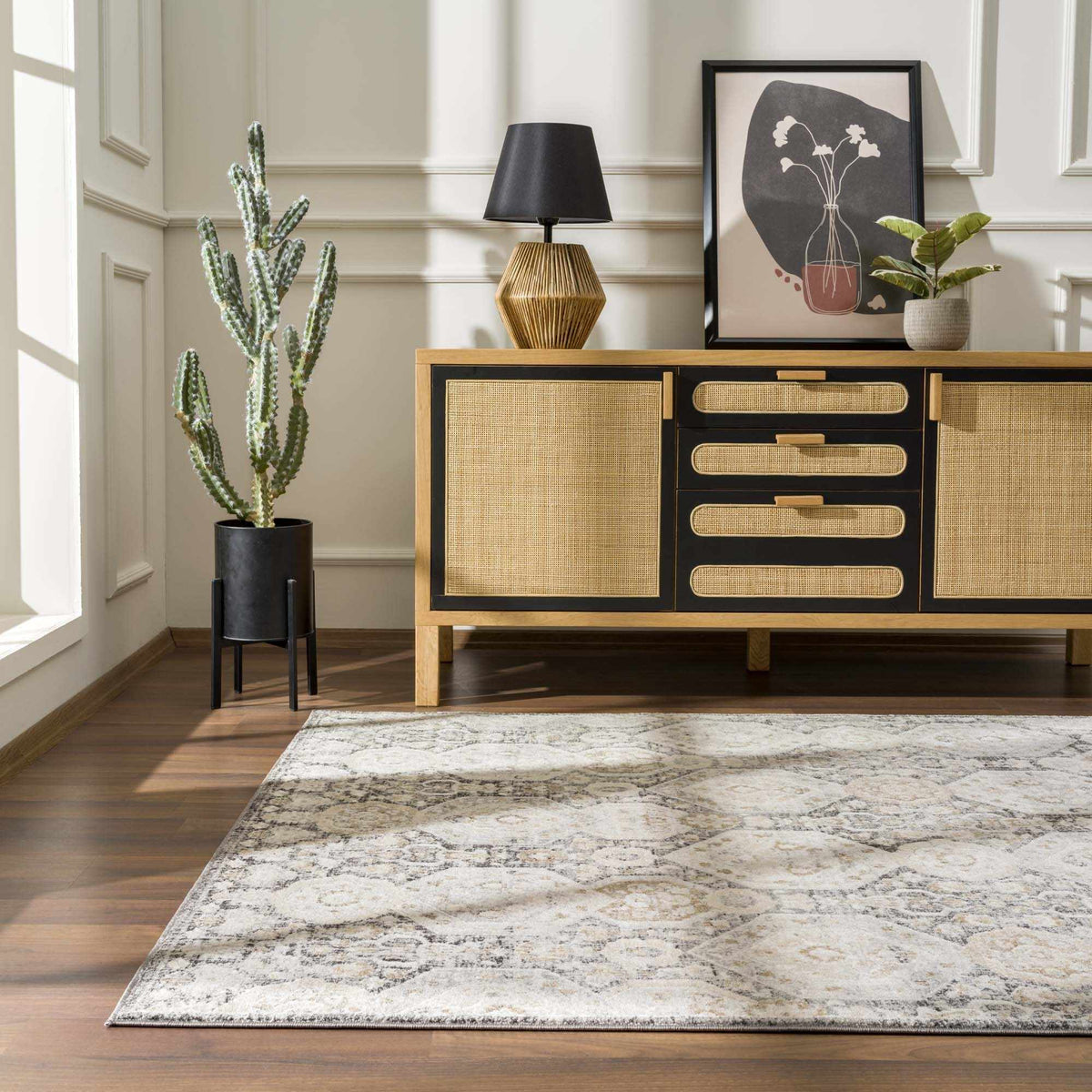 Minoa Area Rug, installed in a room 4