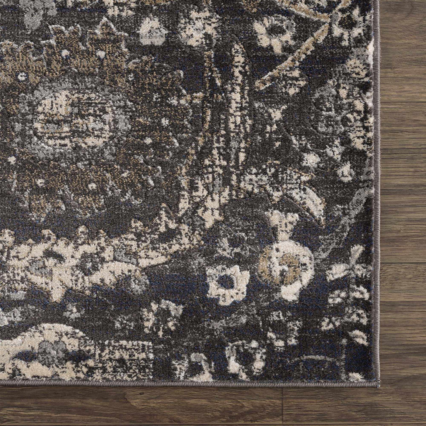 Georgiana Charcoal Area Rug by Boutique Rugs