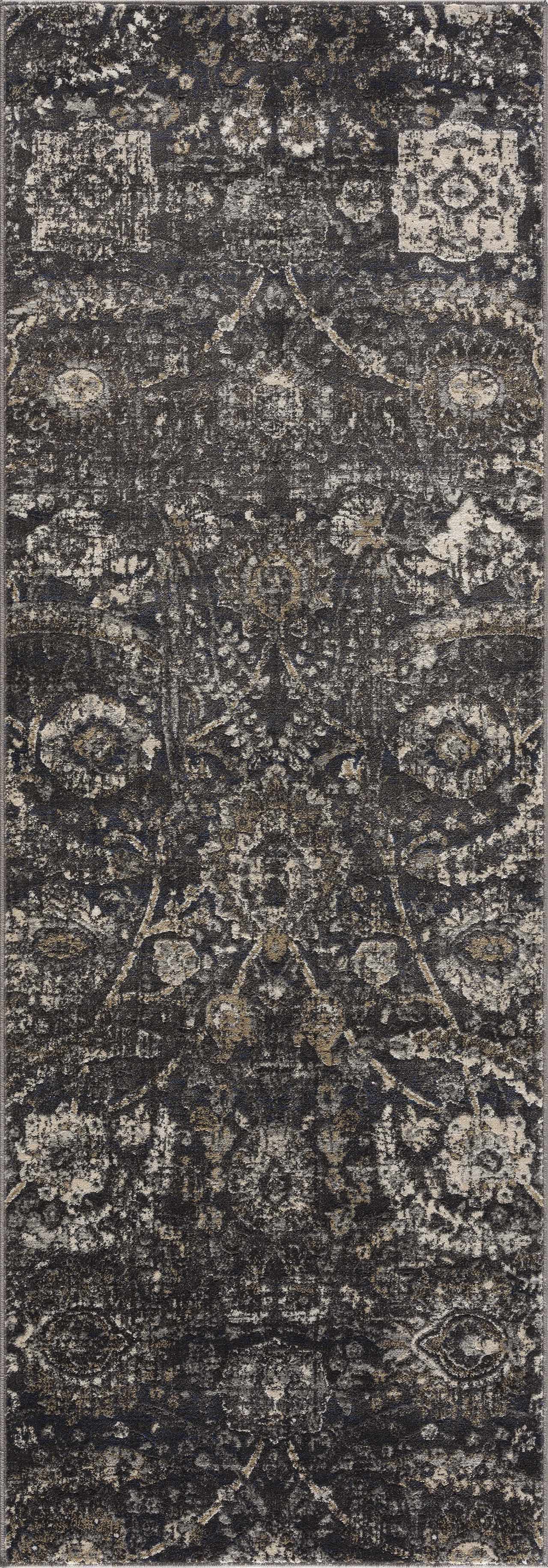 Georgiana Charcoal Area Rug by Boutique Rugs
