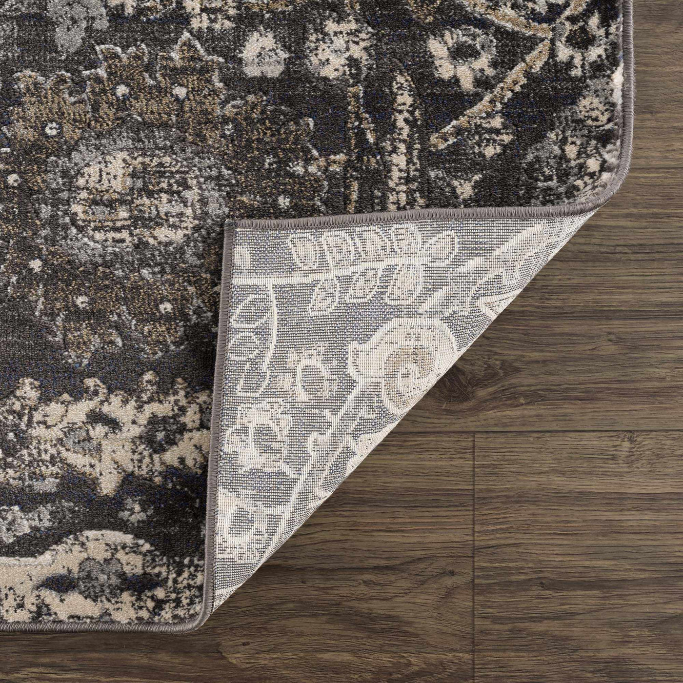 Georgiana Charcoal Area Rug by Boutique Rugs