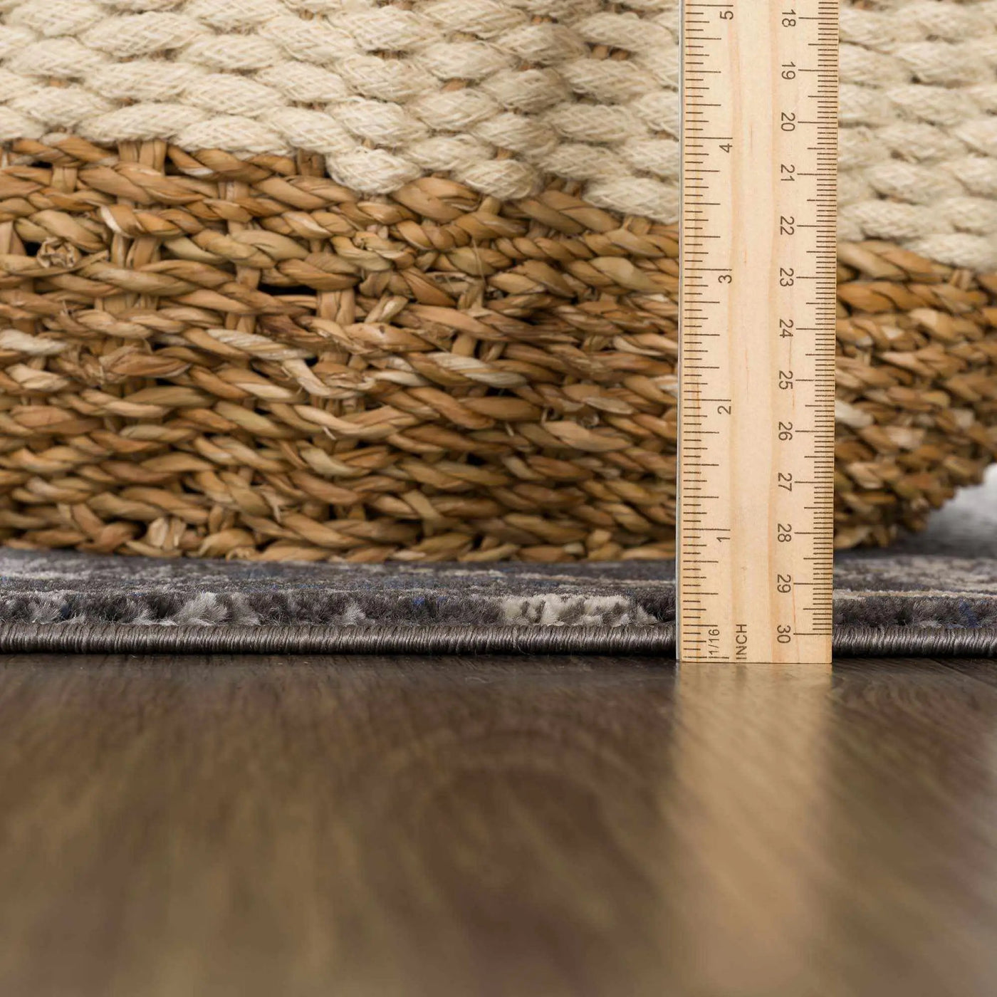 Georgiana Charcoal Area Rug by Boutique Rugs