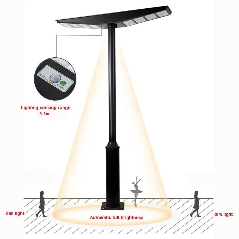 9000W All-in-One Double Side Solar Street Light Road Path Motion Sensor Parking a lot IP65 Waterproof by Outdoor Solar Outlet