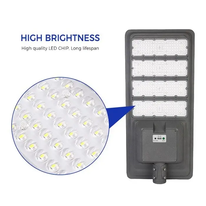 9000W Aluminum Frame All In One Solar Street /Parking Lights Motion Sensor, Dusk to Dawn 180000LM with Remote Control by Outdoor Solar Outlet