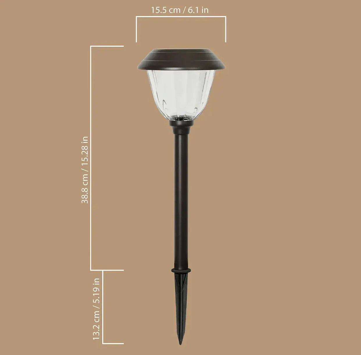 SmartYard (Member’s Mark) 5-Pack Oil-Rubbed Bronze LED Solar Path Lights by Outdoor Solar Outlet