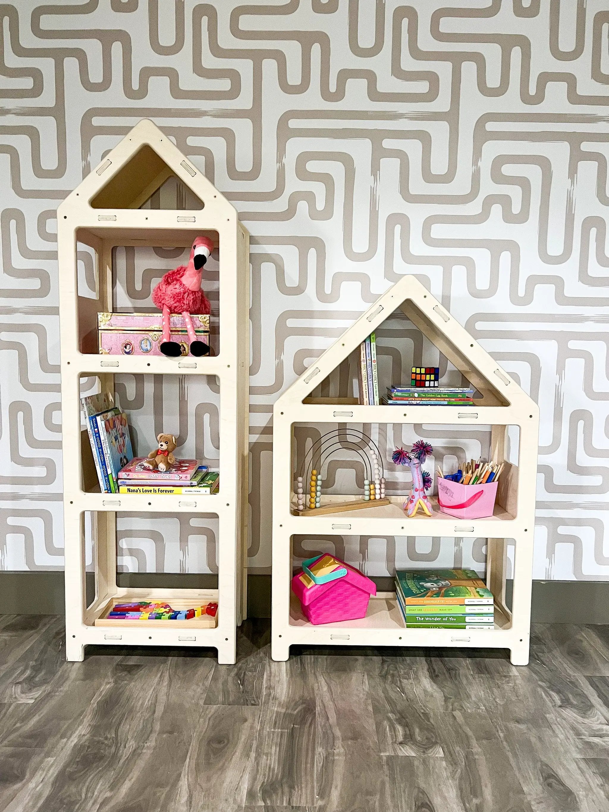 DOLLY- House Bookshelf by Bush Acres