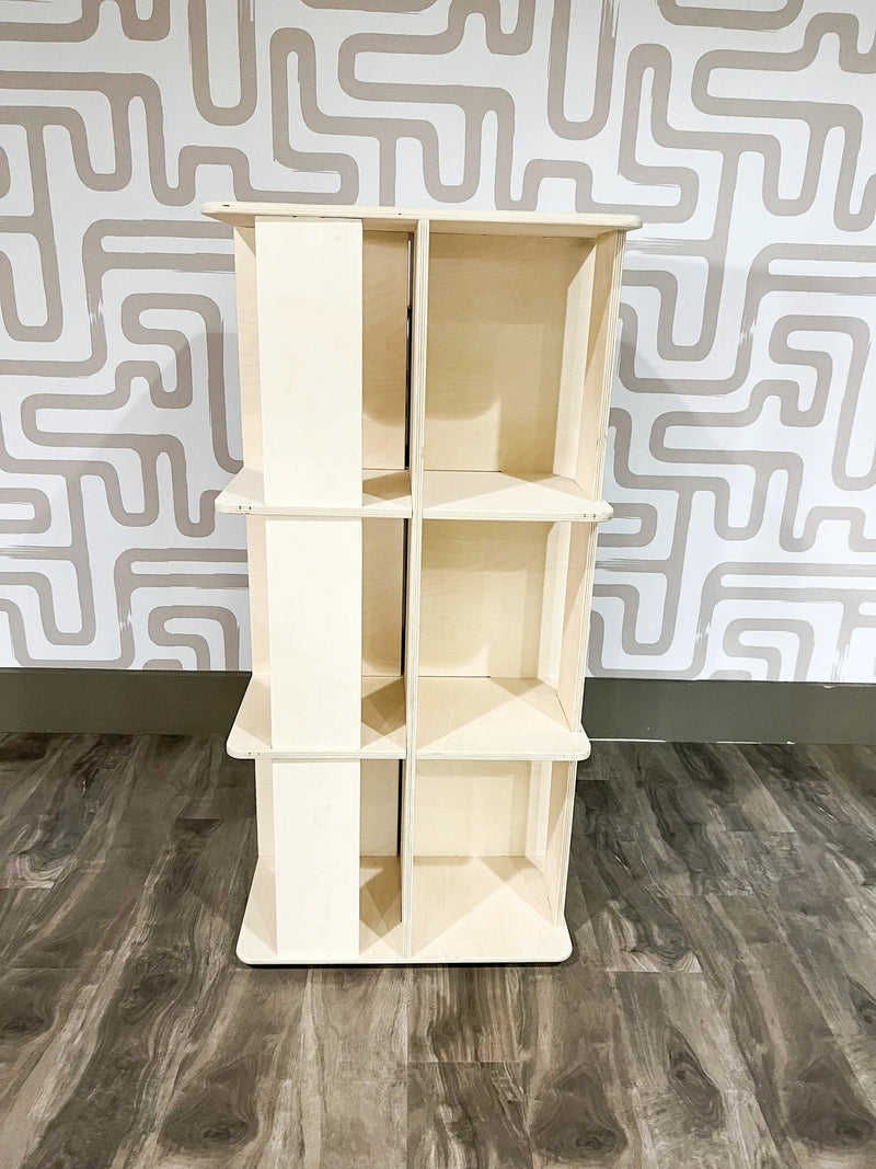 LAZY SUZAN- Rotating Bookshelf by Bush Acres