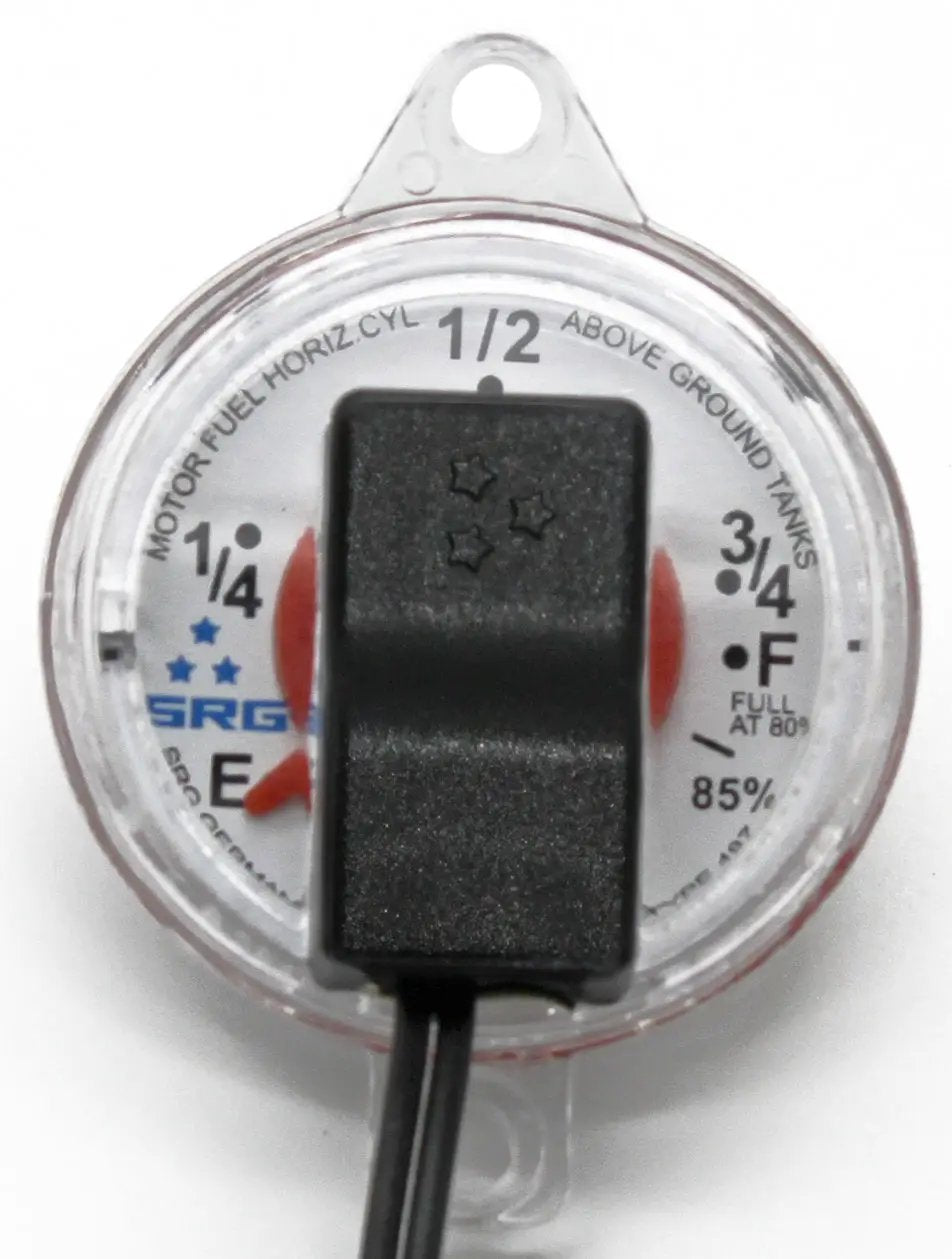 Flame King 0-90 Ohm Twin-Site Remote Dial Gauge for RV ASME Propane Tanks by Flame King Products