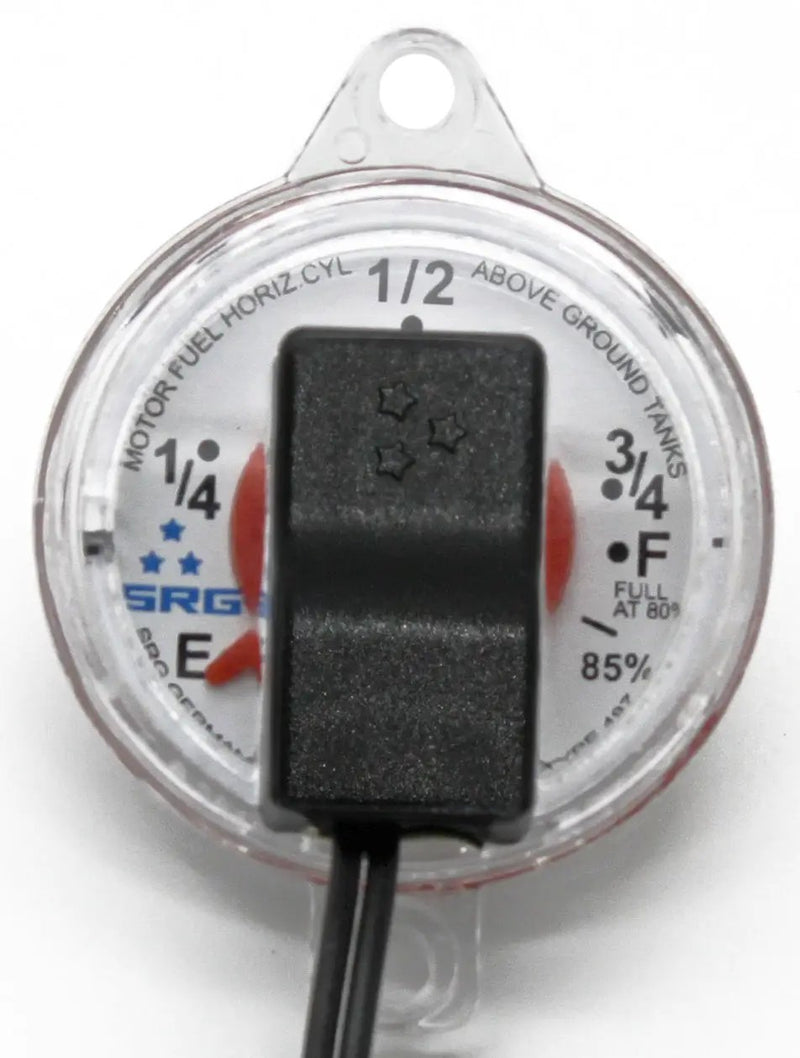 Flame King 0-90 Ohm Twin-Site Remote Dial Gauge for RV ASME Propane Tanks by Flame King Products