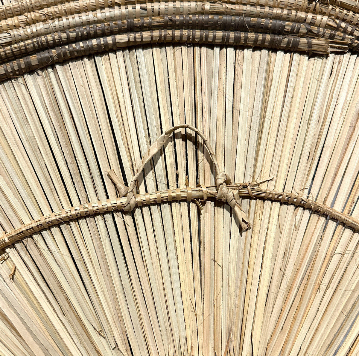 Natural Sunburst Plate Wall Hanging - 19", photo 4 of 5