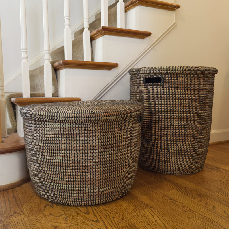 Black Flat Lid Basket - Large, photo 5 of 5