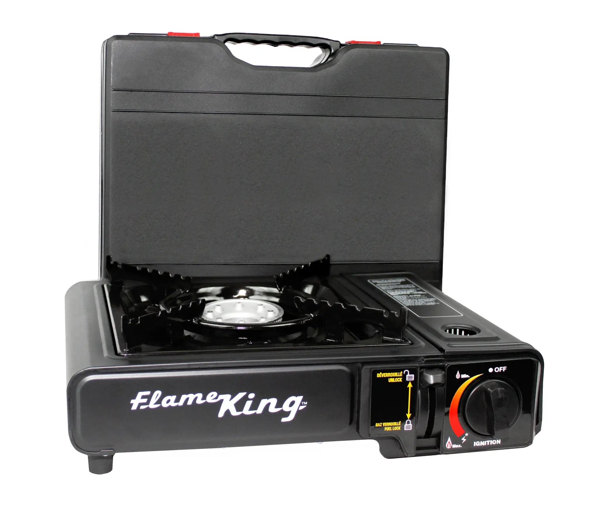 Flame King Portable Butane & Propane Gas Stove with Single Burner by Flame King Products