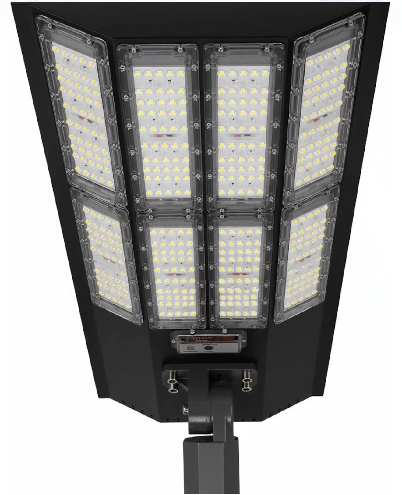 11,000W Aluminum Frame Solar Street Lights Outdoor Motion Sensor, Dusk to Dawn 200000LM with Remote Control by Outdoor Solar Outlet