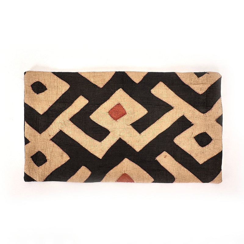 Kuba Cloth Pillow Cover - Rectangular, photo 5 of 6