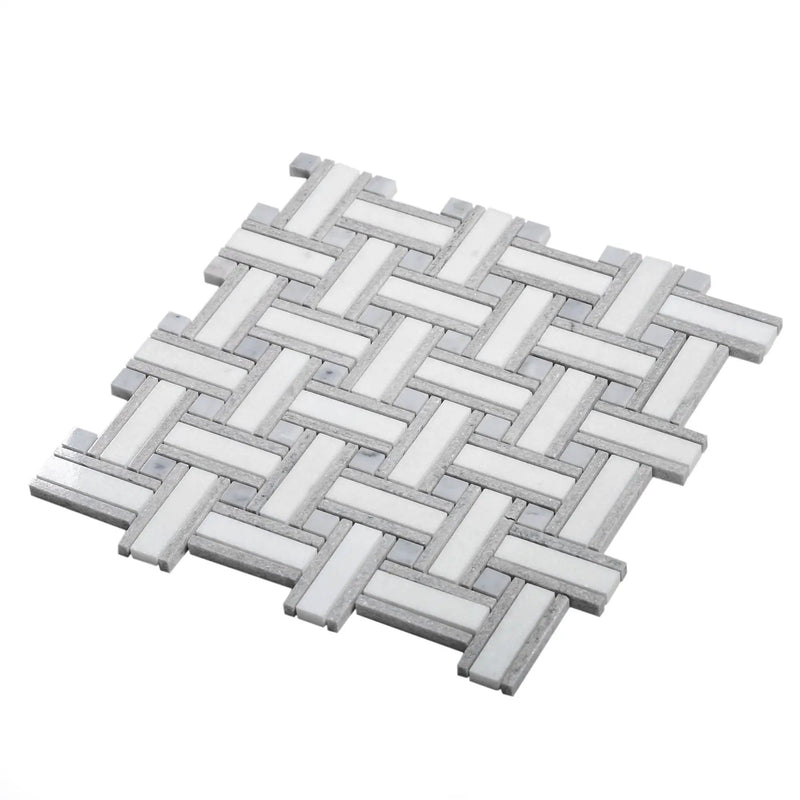 5-Pack Gray 10-in x 10-in Polished Natural Stone Floor and Wall Tile by Apollo Tile