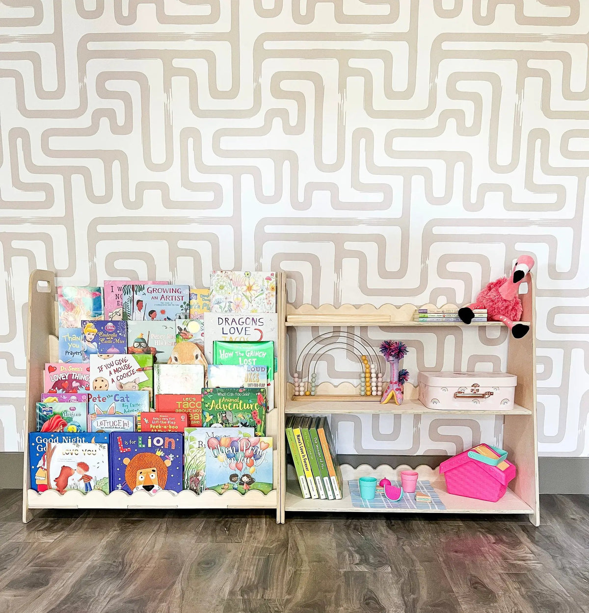 RAY+ROY- Scalloped Toy Shelf + Bookshelf, photo 13 of 18