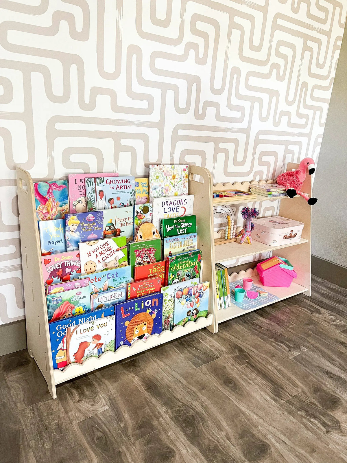RAY+ROY- Scalloped Toy Shelf + Bookshelf, photo 8 of 18