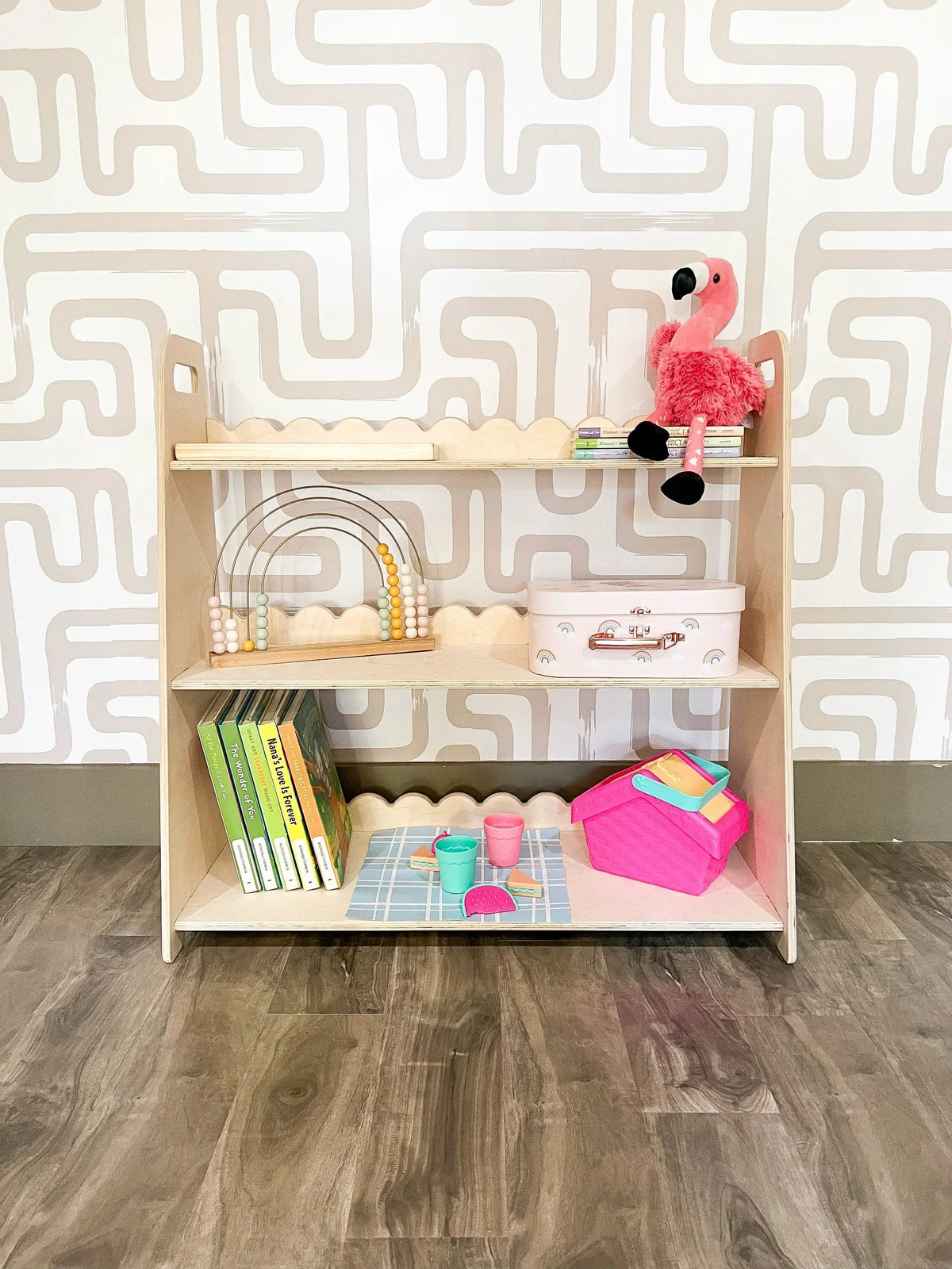 RAY- Scalloped Toy Shelf, photo 2 of 9