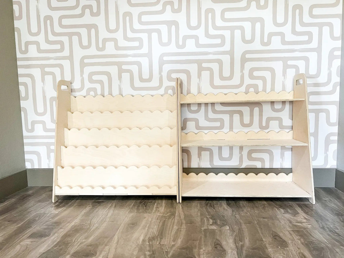 RAY+ROY- Scalloped Toy Shelf + Bookshelf, photo 11 of 18