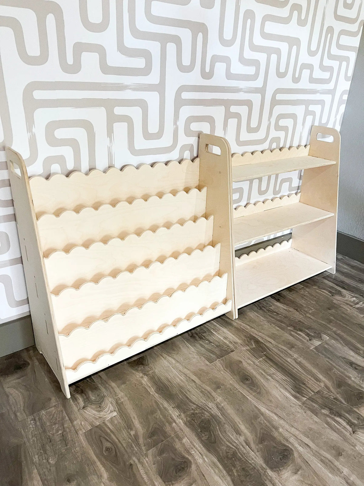 RAY+ROY- Scalloped Toy Shelf + Bookshelf, photo 5 of 18