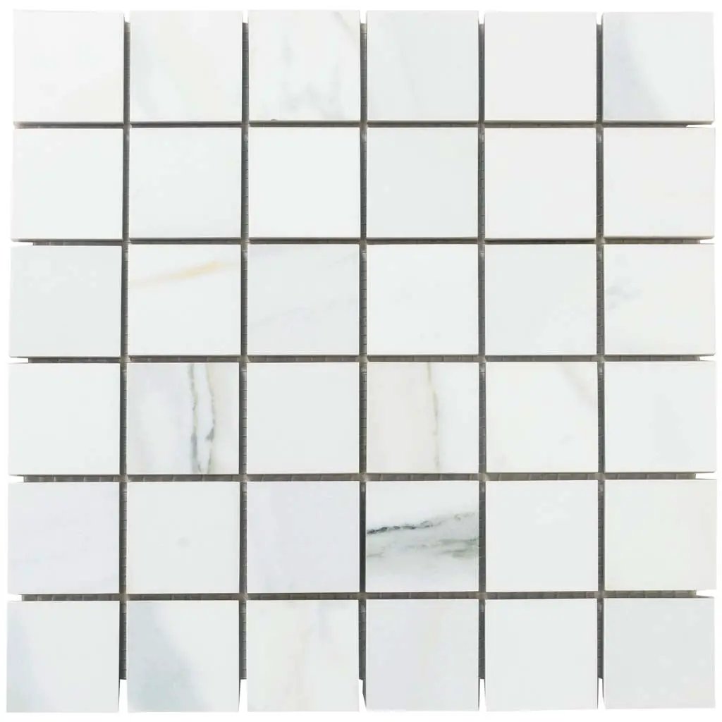 White 12x12 Matte Uniform Square Porcelain Mosaic Tile (11 pack, 10.76 sq ft/case) by Apollo Tile
