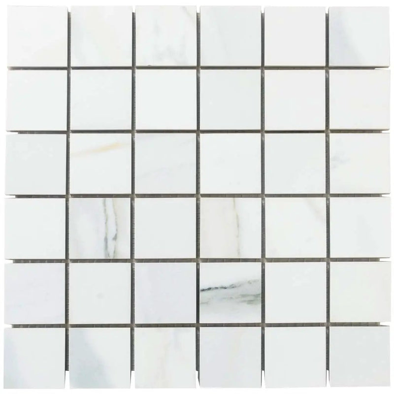 White 12x12 Matte Uniform Square Porcelain Mosaic Tile (11 pack, 10.76 sq ft/case) by Apollo Tile