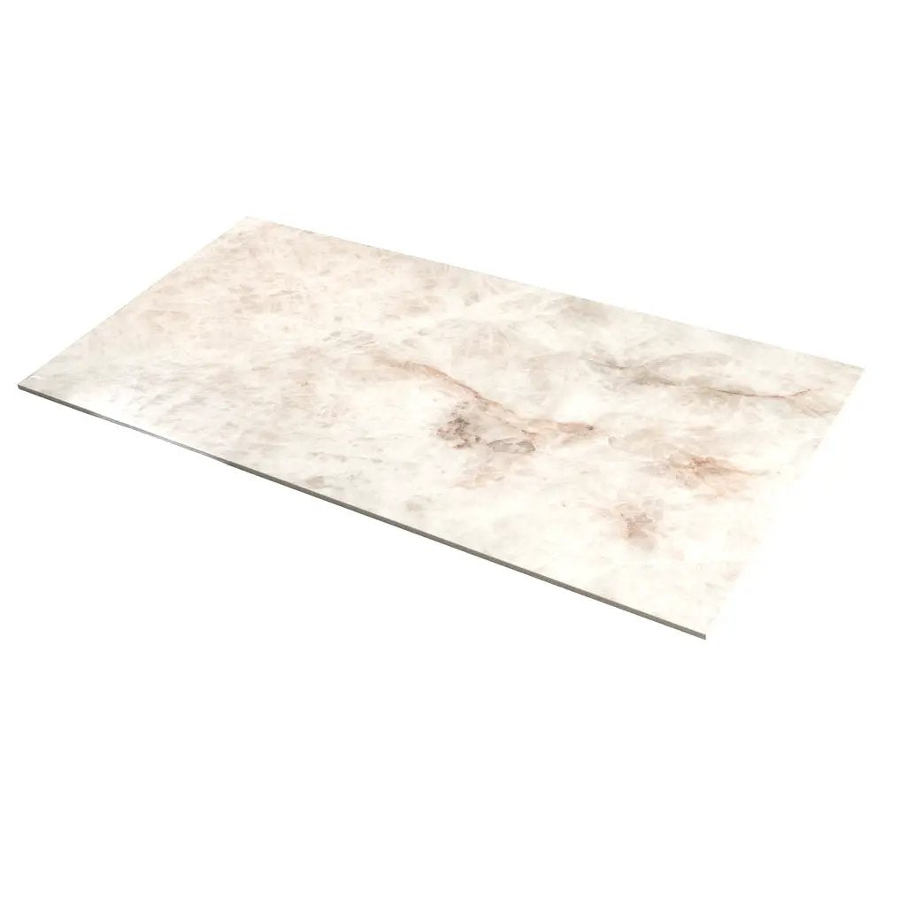 Light Cream Beige 24x48 Lappato Porcelain Large Format Tile (2 pack, 15.5 sq ft/case) by Apollo Tile