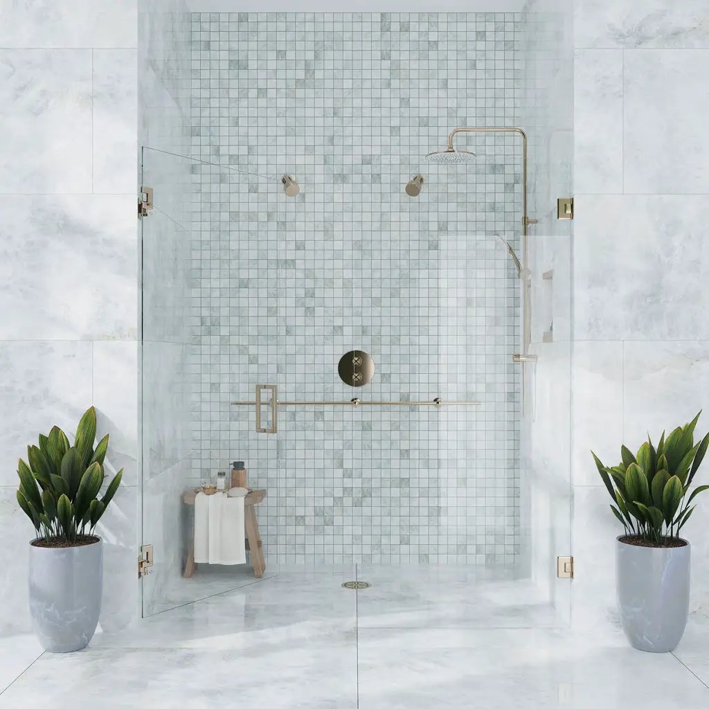 Frosted Sky Blue 12x12 Lappato Square Porcelain Mosaic Tile (5 pack, 4.84 sq ft/case) by Apollo Tile