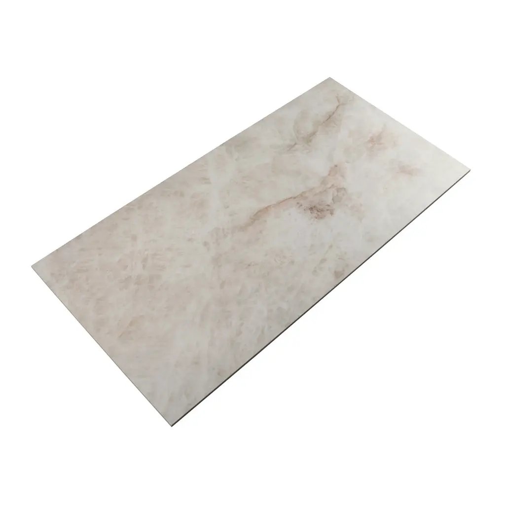 Soft Alabaster White 24x48 Lappato Porcelain Large Format Tile (2 pack, 15.5 sq ft/case) by Apollo Tile