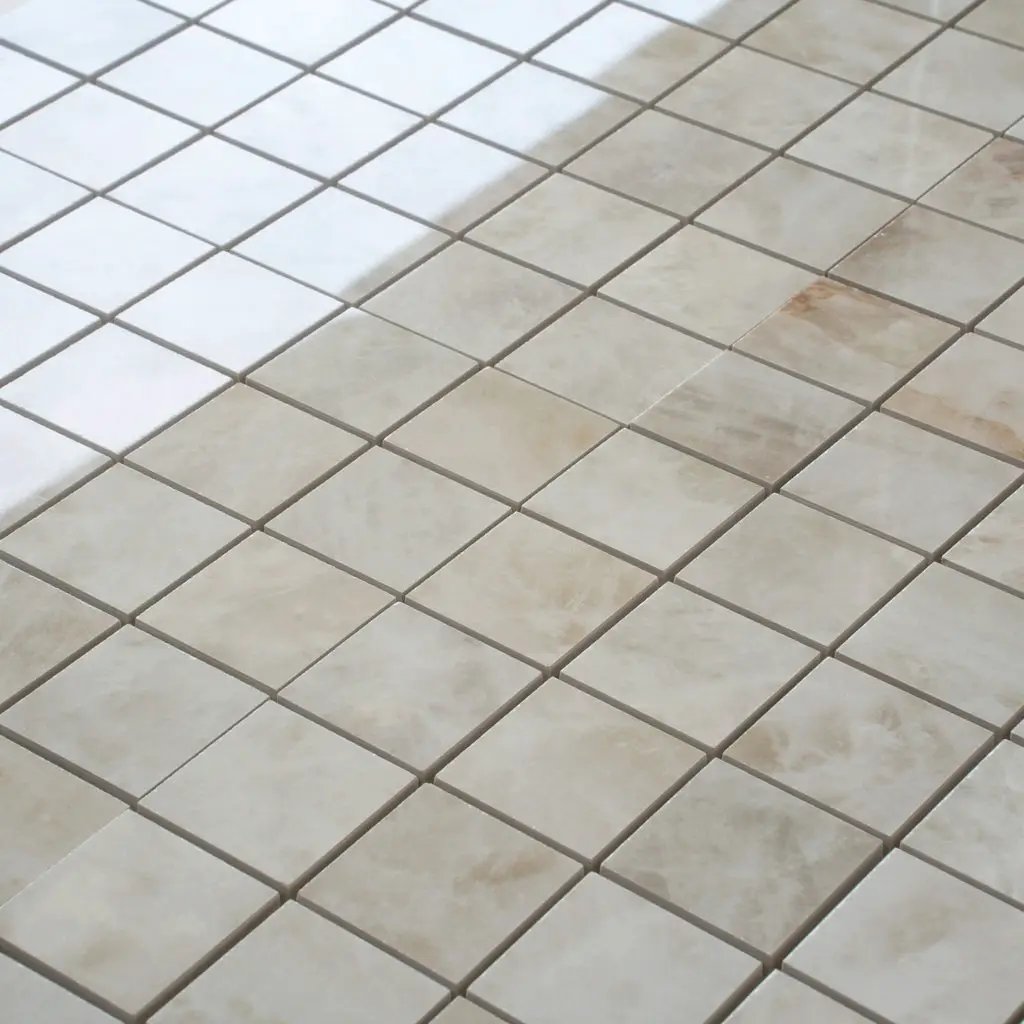 Soft Alabaster White 12x12 Lappato Square Porcelain Mosaic Tile (5 pack, 4.84 sq ft/case) by Apollo Tile