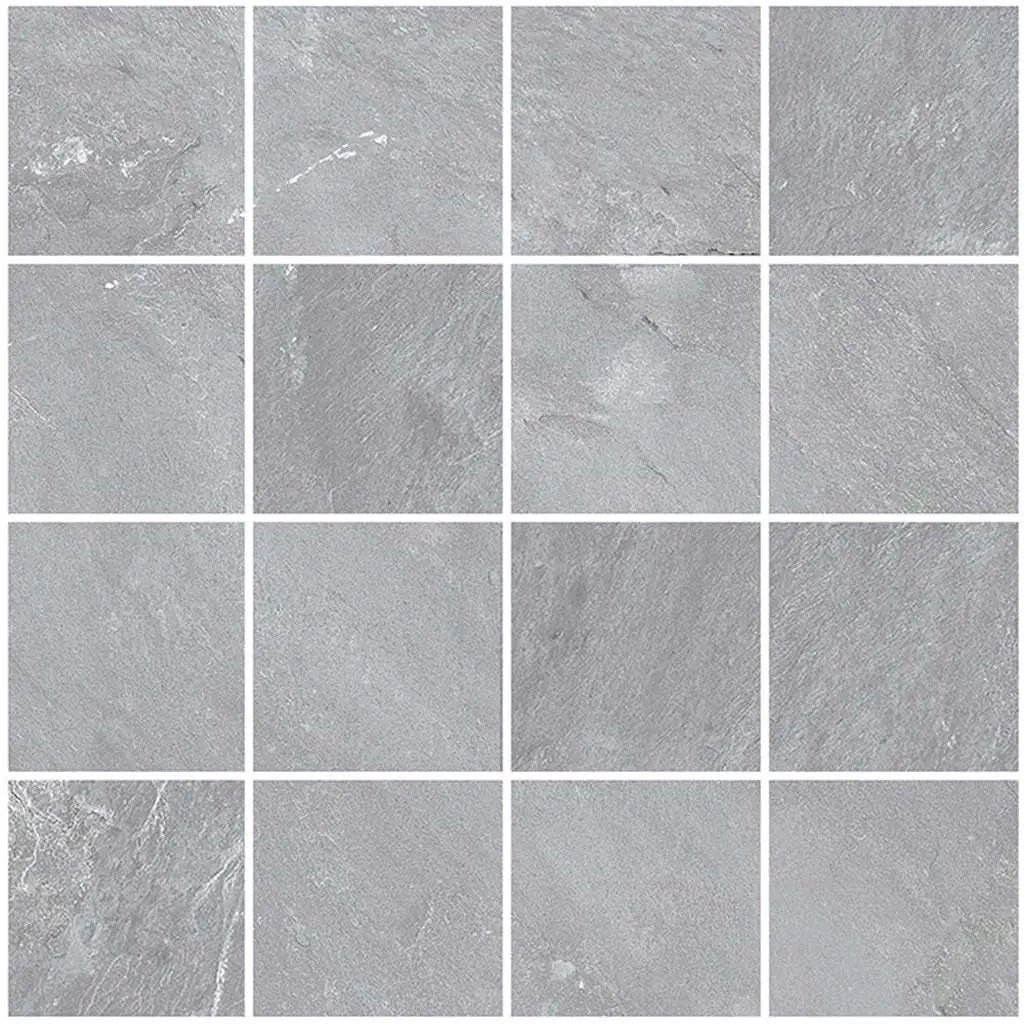 Gray 12x12 Matte Uniform Square Porcelain Mosaic Tile (11 pack, 10.65 sq ft/case)