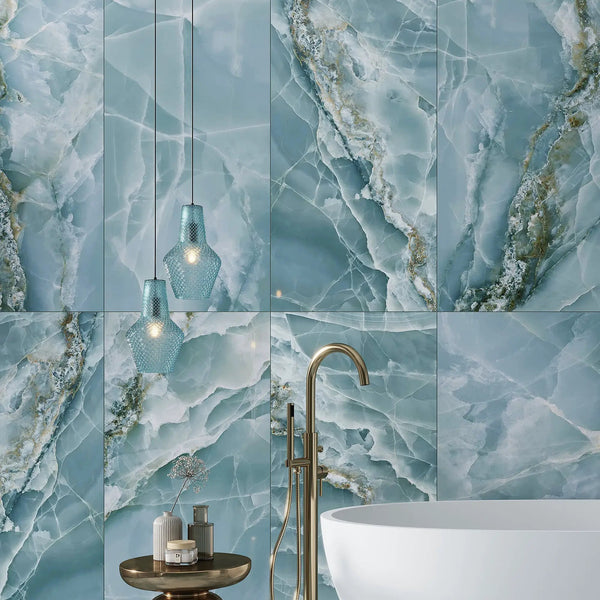 Splendor Green 24x48 Lappato Porcelain Large Format Tile (2 pack, 15.5 sq ft/case)