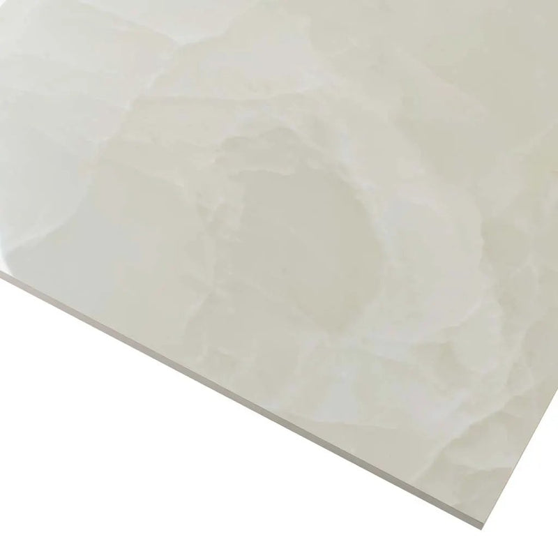 Alabaster White 24x48 Lappato Porcelain Large Format Tile (2 pack, 15.5 sq ft/case) by Apollo Tile