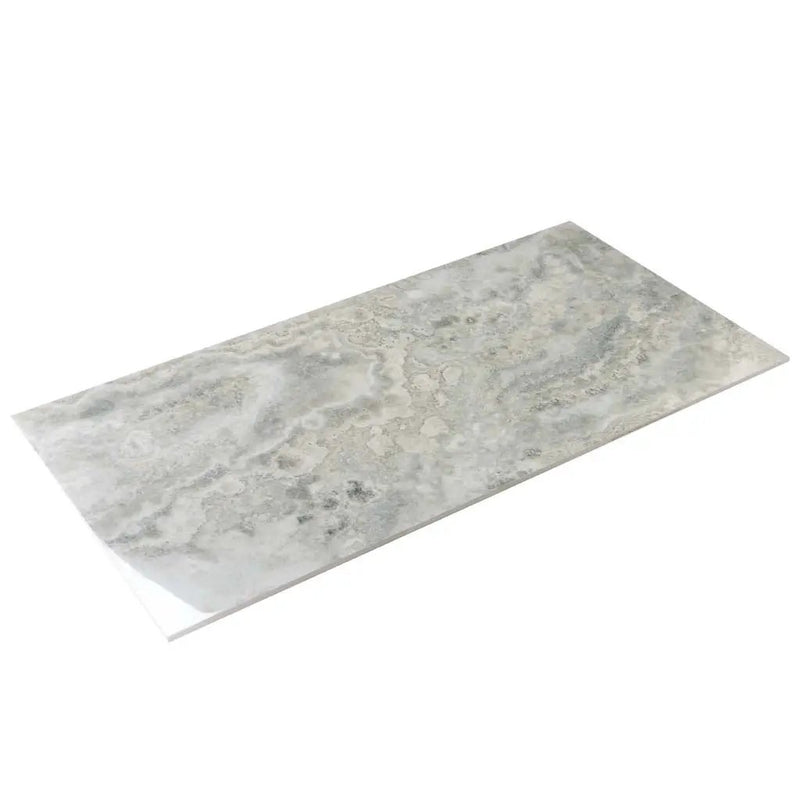 Light Taupe Beige 24x48 Polished Porcelain Large Format Tile (2 pack, 15.55 sq ft/case) by Apollo Tile