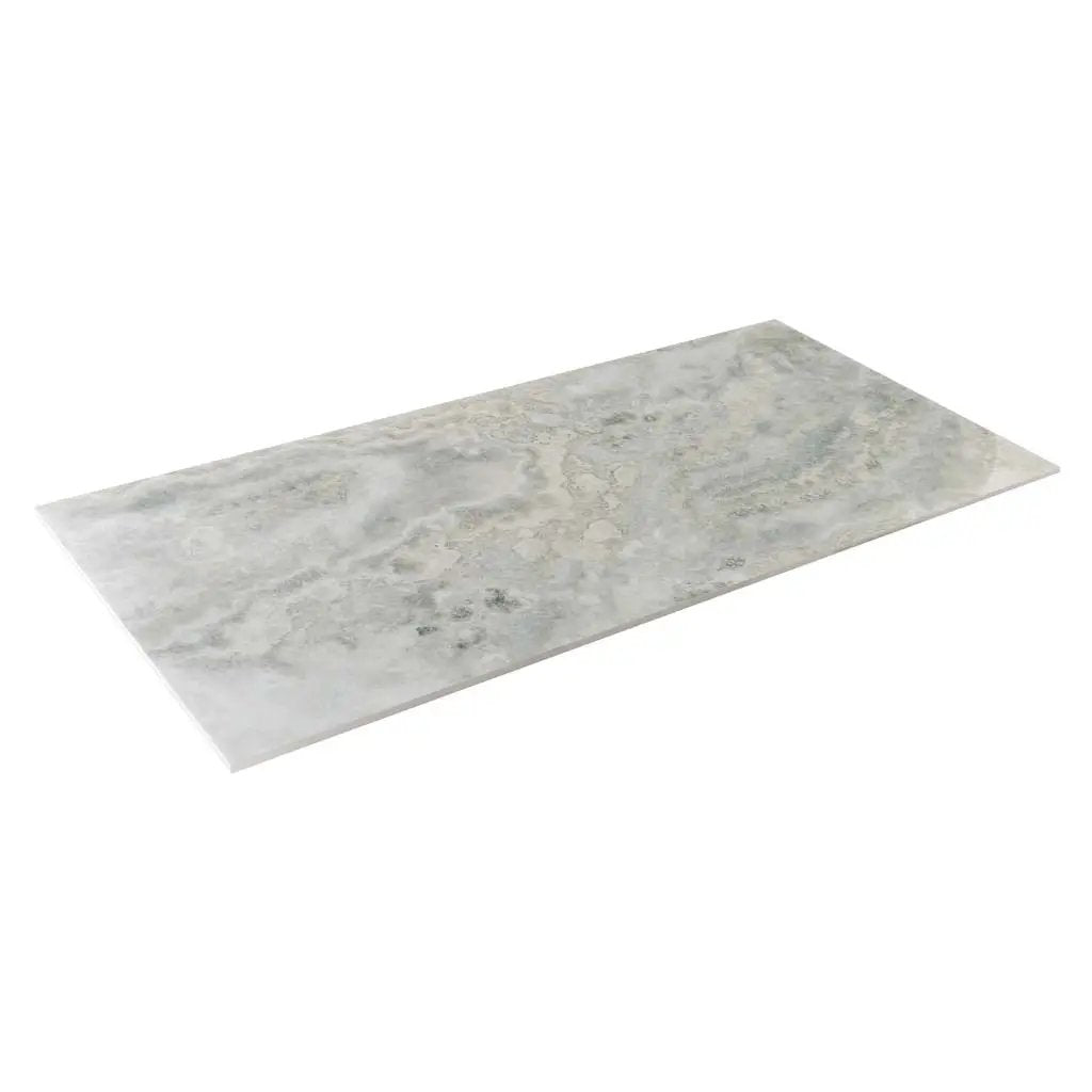 Light Taupe Beige 24x48 Polished Porcelain Large Format Tile (2 pack, 15.55 sq ft/case) by Apollo Tile