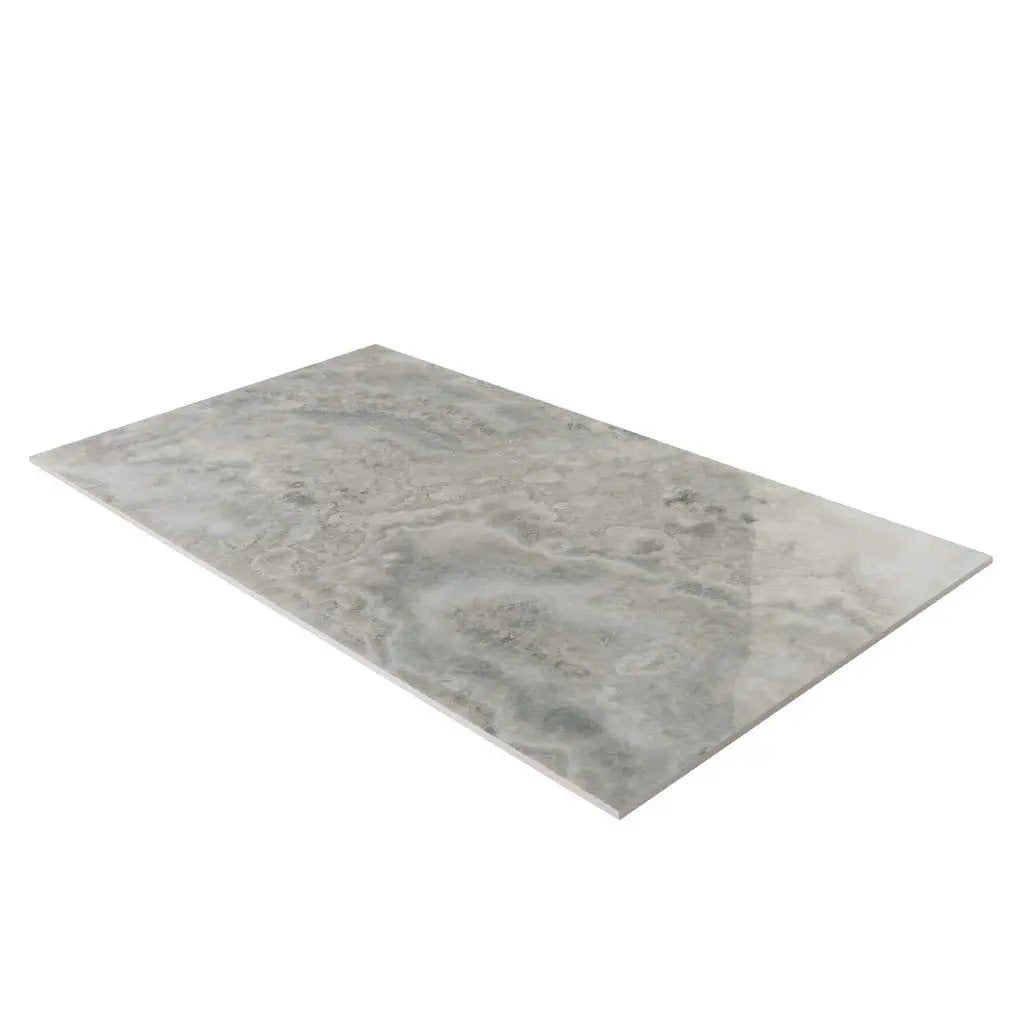 Light Taupe Beige 24x48 Polished Porcelain Large Format Tile (2 pack, 15.55 sq ft/case) by Apollo Tile