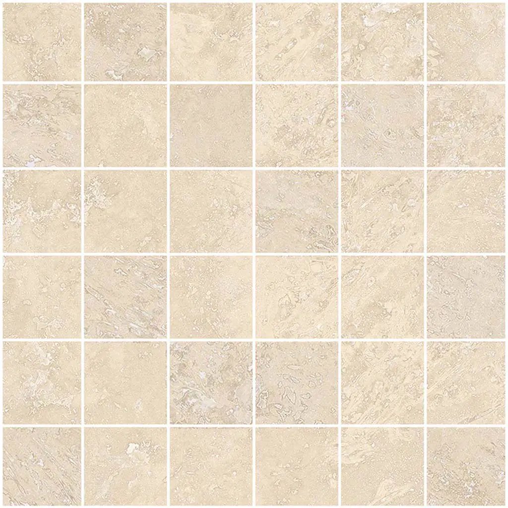 Sand Beige 12x12 Matte Uniform Square Porcelain Mosaic Tile (11 pack, 10.65 sq ft/case)