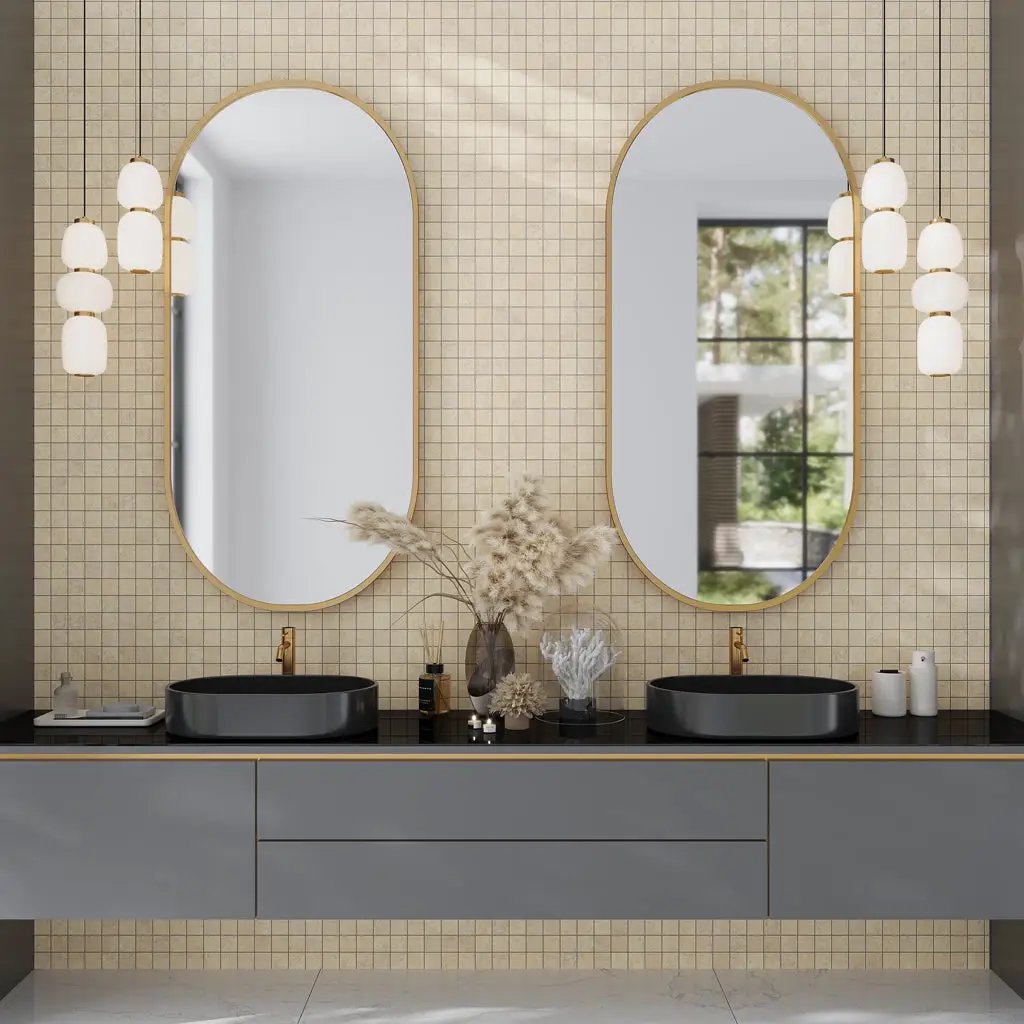 Sand Beige 12x12 Matte Uniform Square Porcelain Mosaic Tile (11 pack, 10.65 sq ft/case)