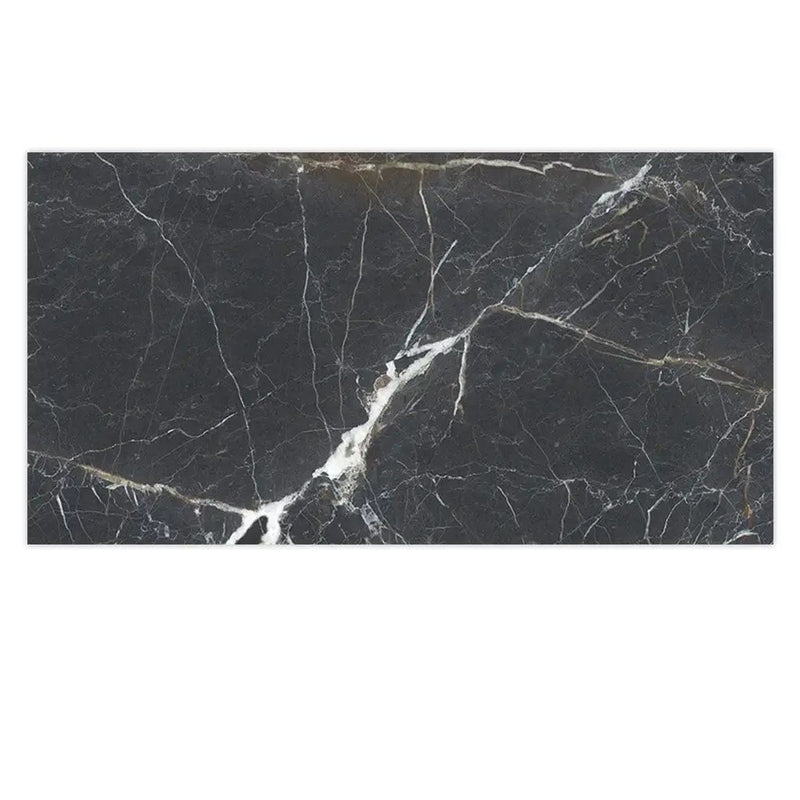 Charcoal Black 24x48 Porcelain Matte Large Format Tile (2 pack, 15.5 sq ft/case) by Apollo Tile